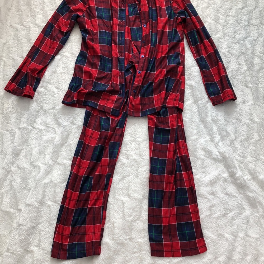 Holiday Flannel Pajama Set - Picture 2 of 3
